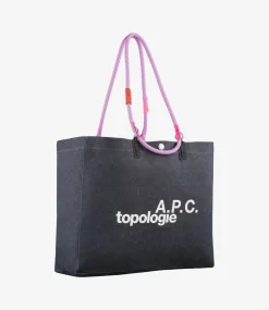 A.P.C. Topologie shopping bag