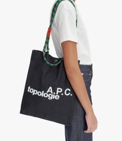 A.P.C. Topologie tote bag