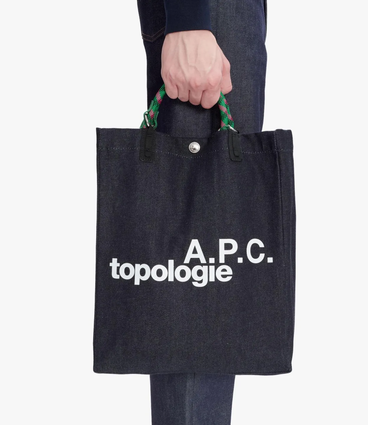 A.P.C. Topologie tote bag