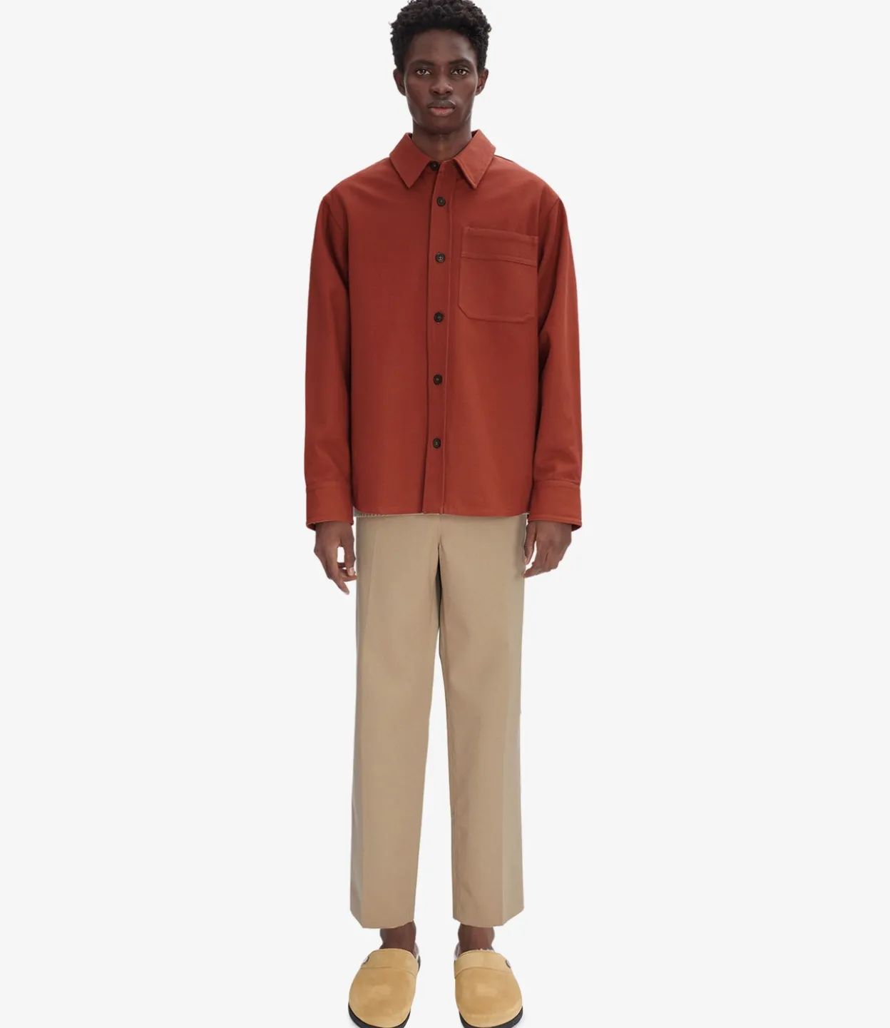 Basile Brodu00e9e Poitrine overshirt