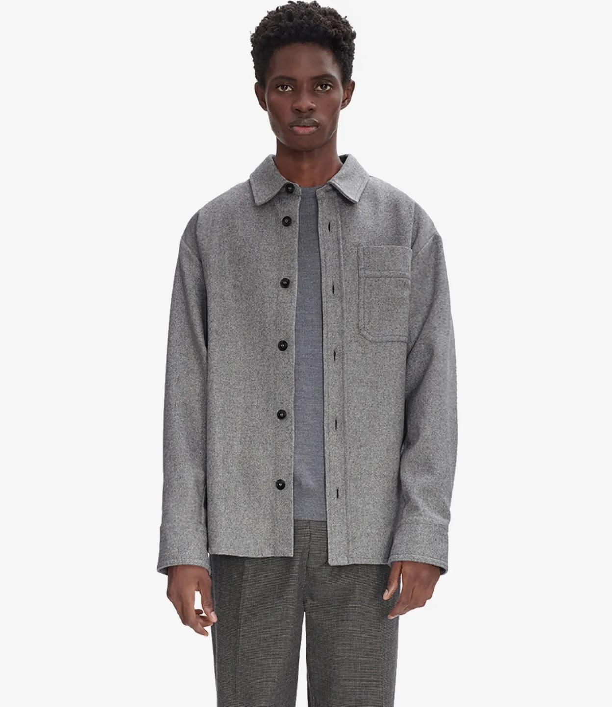 Basile Brodu00e9e Poitrine overshirt