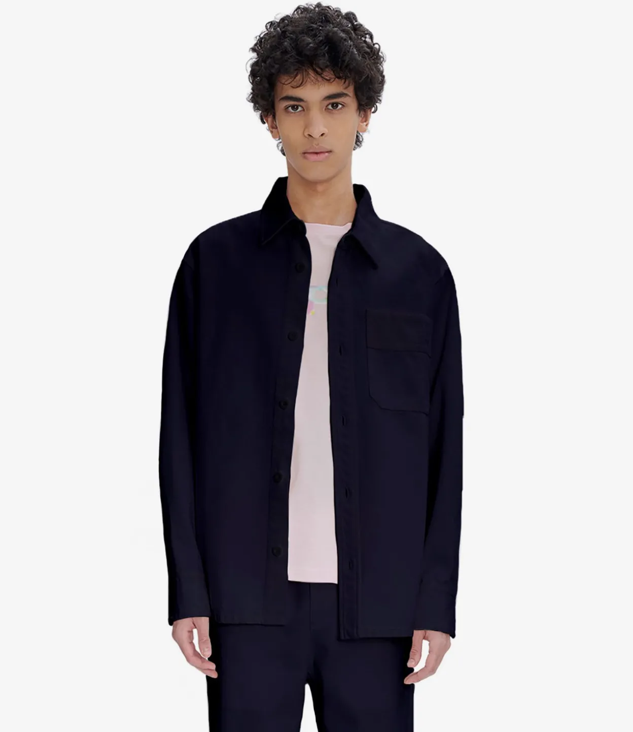 Basile Brodu00e9e Poitrine overshirt