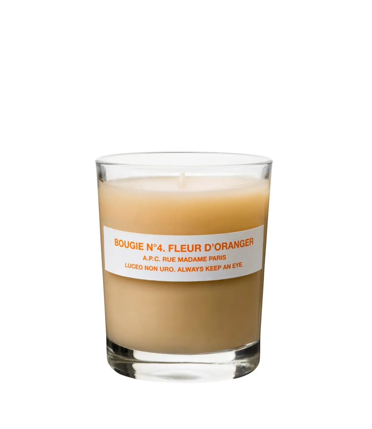 Bougie Nu00b04. Fleur d'oranger
