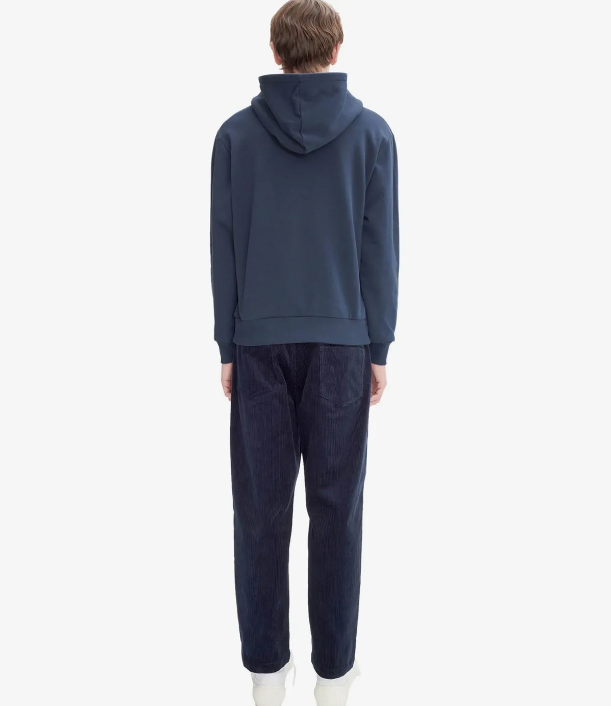 Boxy Micro Logo hoodie