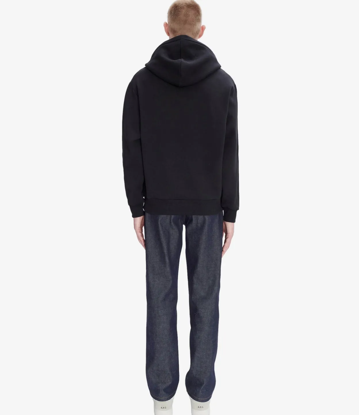 Boxy Micro Logo hoodie