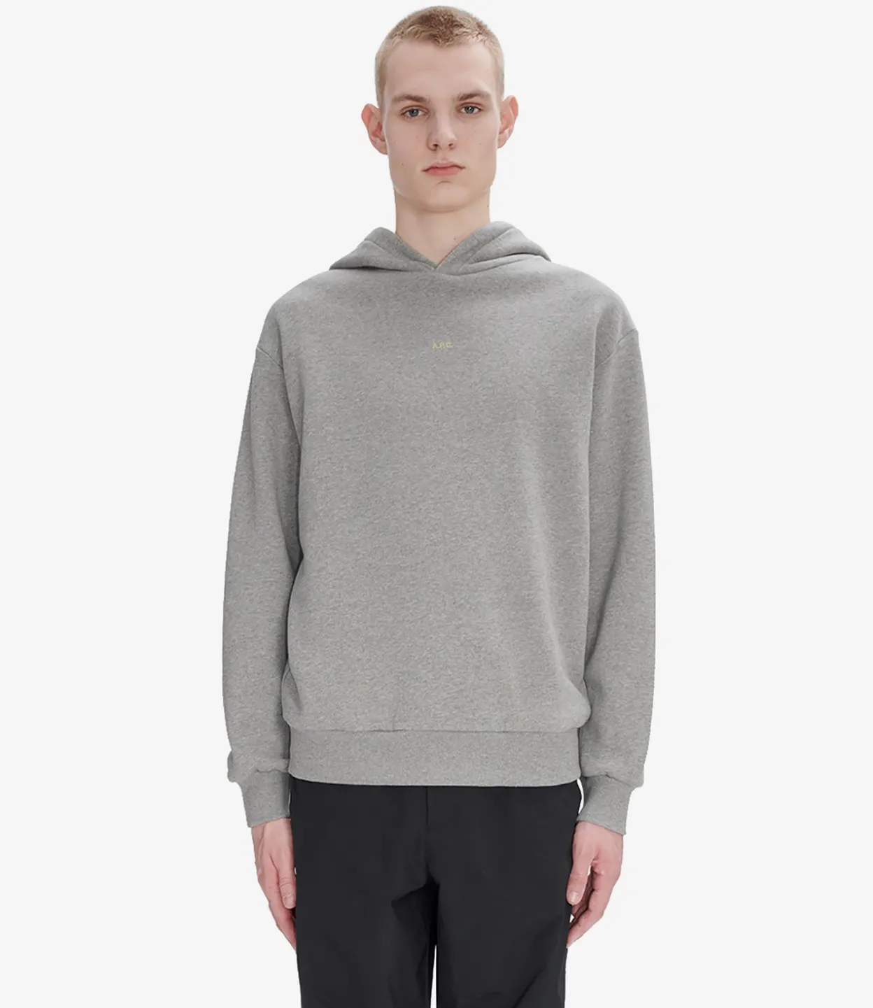 Boxy Micro Logo hoodie