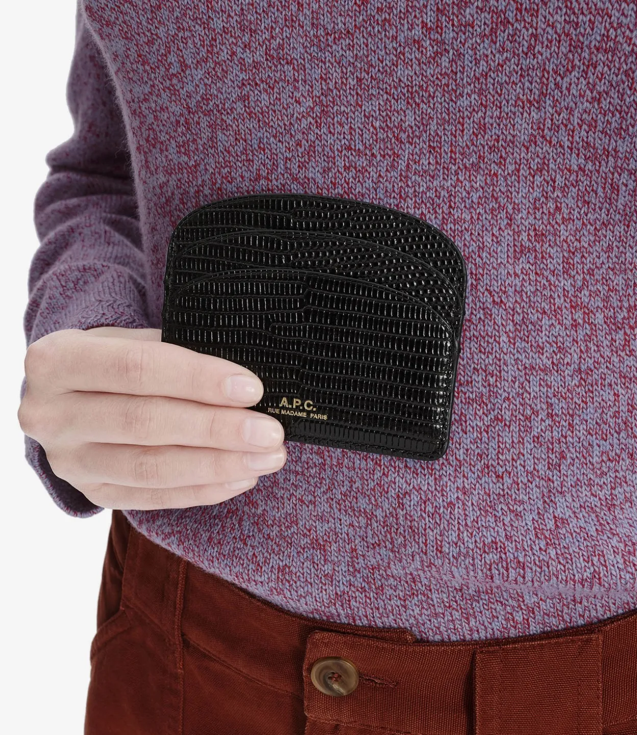 Demi-Lune cardholder