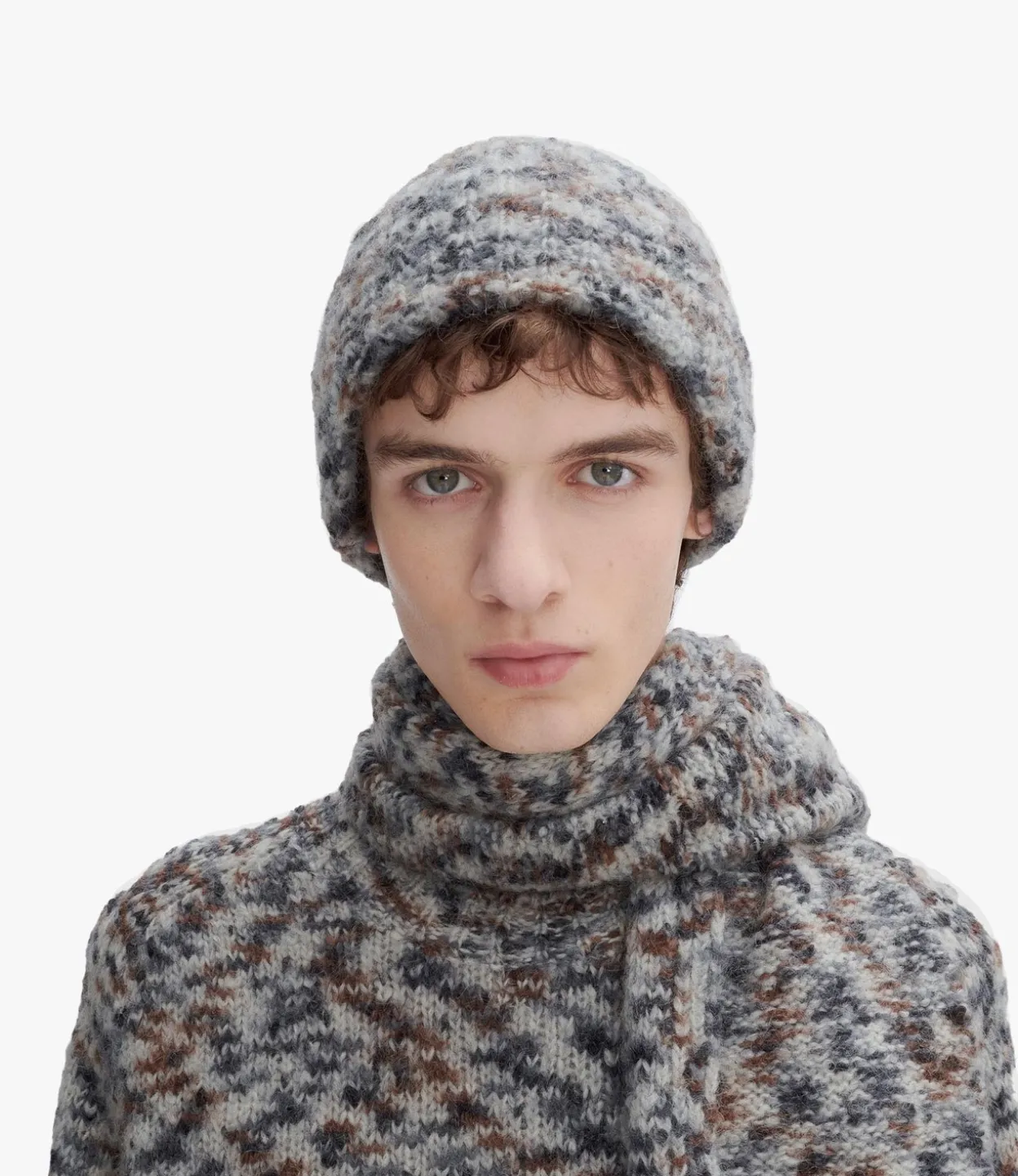 Happy knit cap