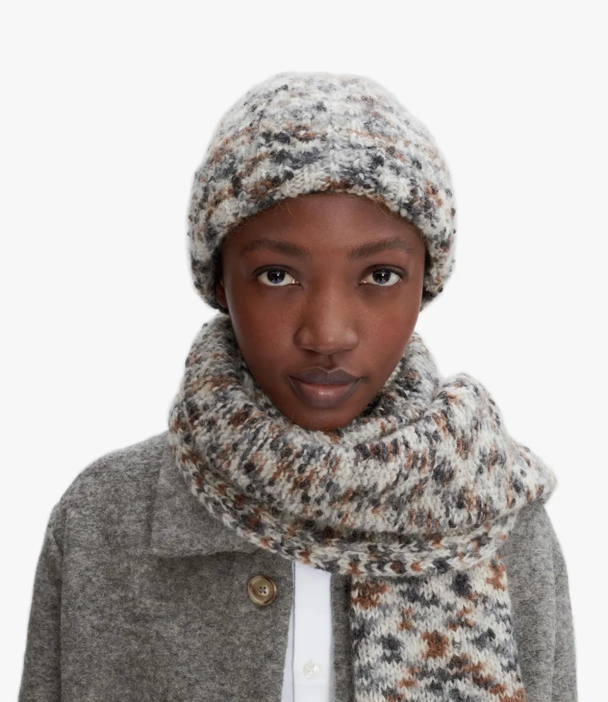 Happy knit cap