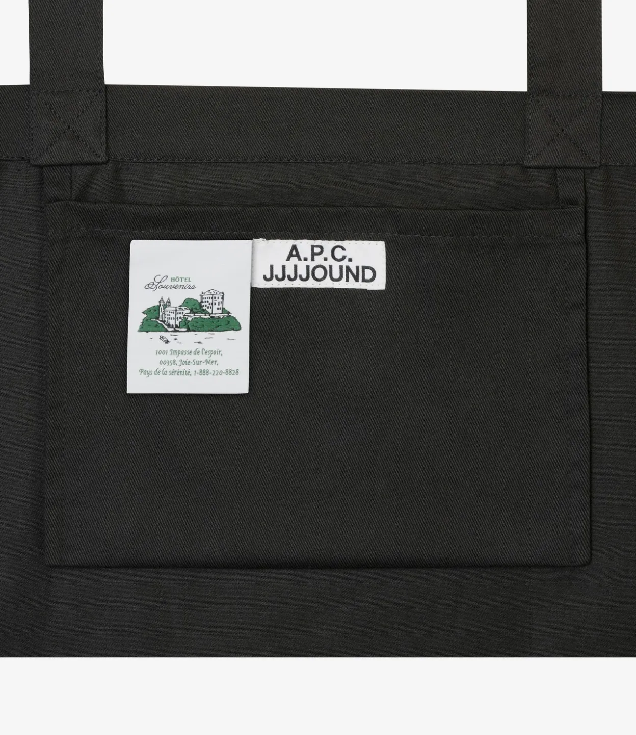 Hu00f4tel JJJJound tote bag