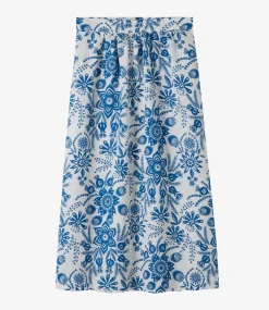 Long Ravenna skirt