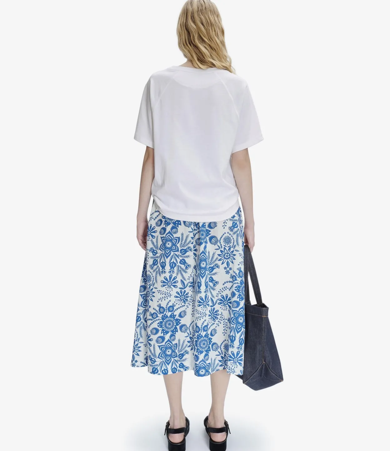 Long Ravenna skirt