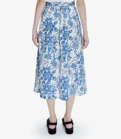Long Ravenna skirt