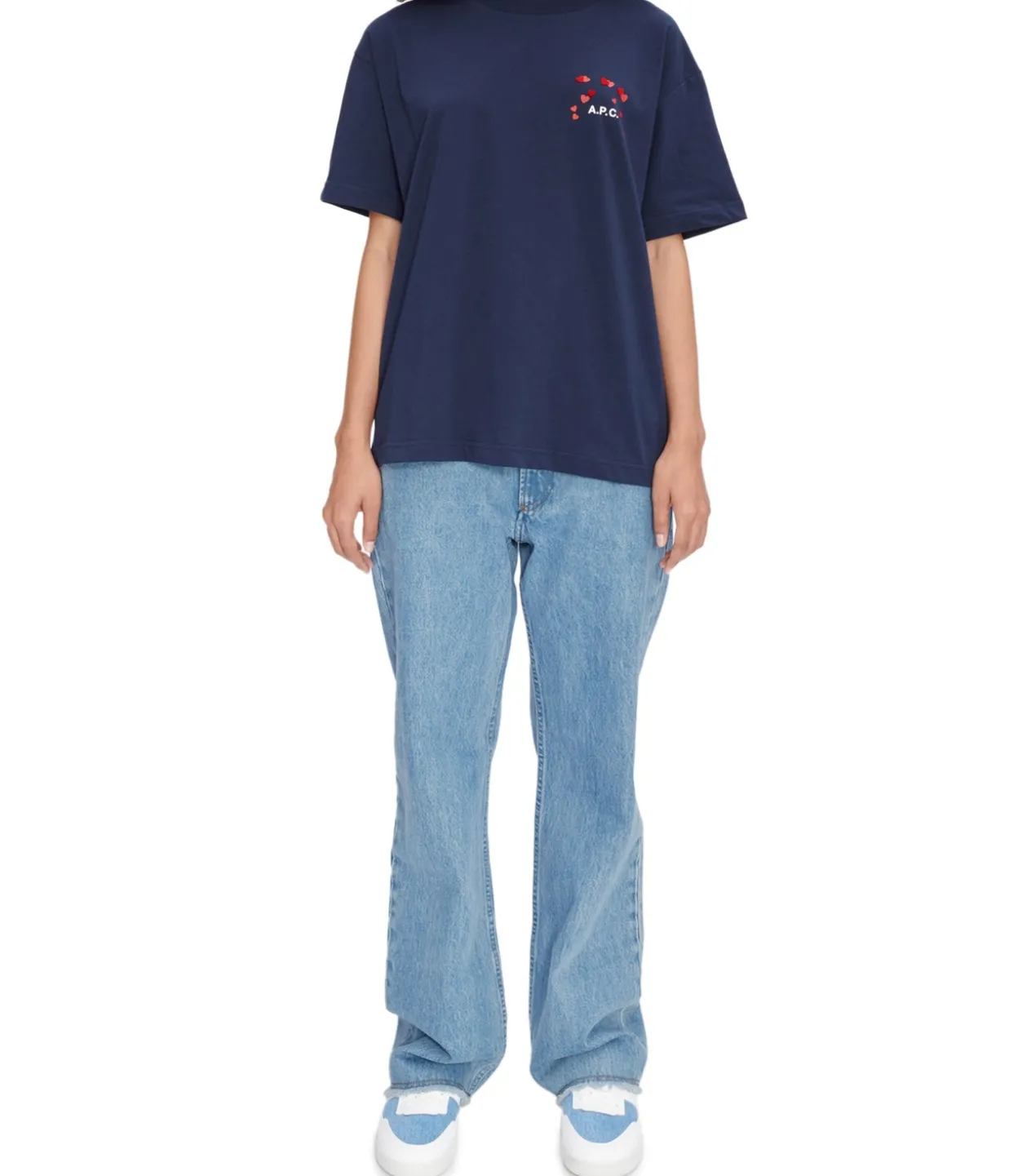 Relaxed Raw Edge F jeans