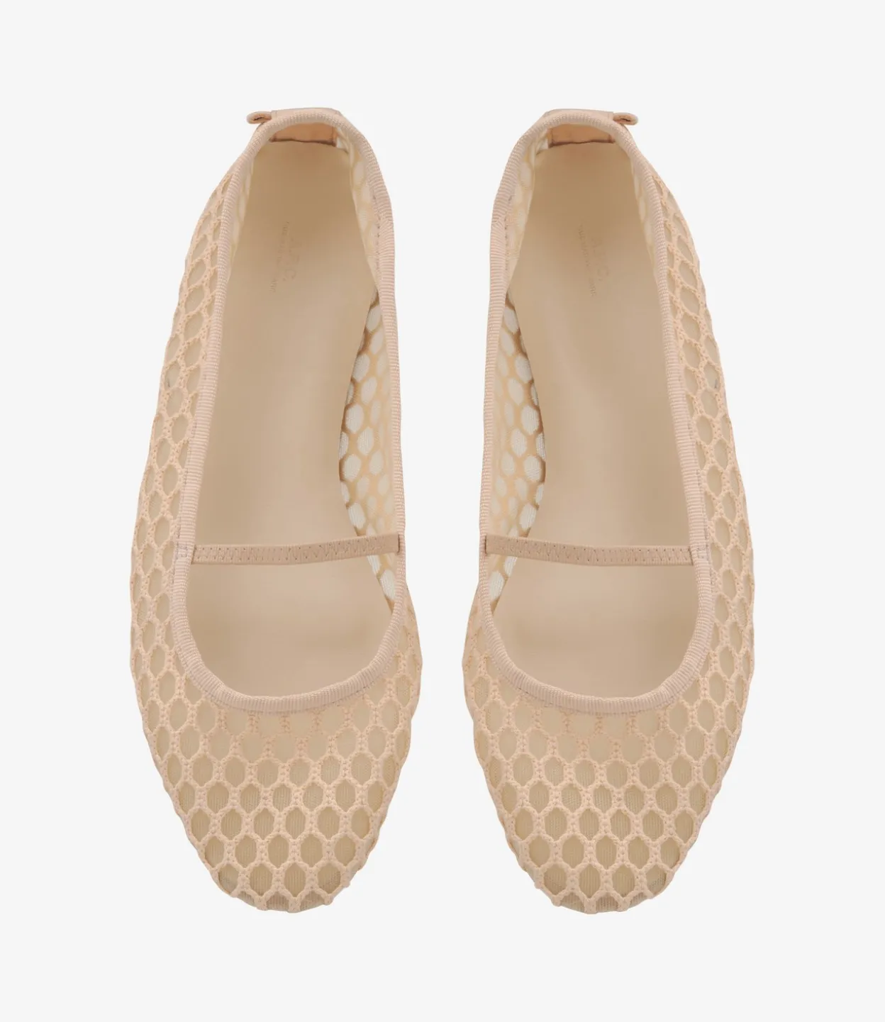 Swan ballet flats