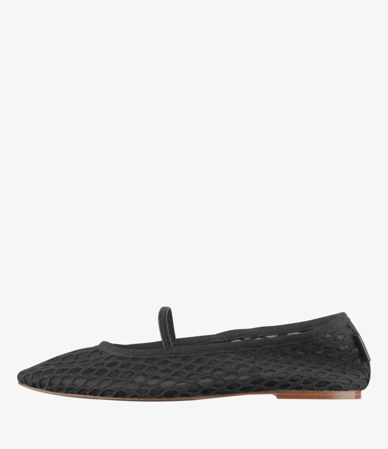 Swan ballet flats