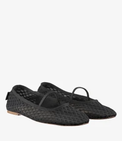 Swan ballet flats