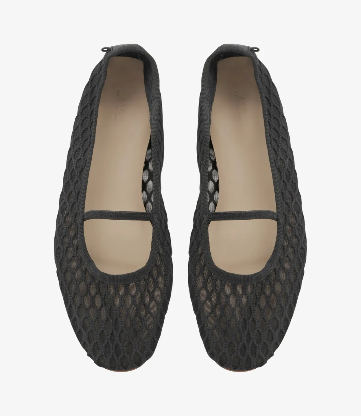 Swan ballet flats