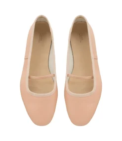 Swan ballet flats