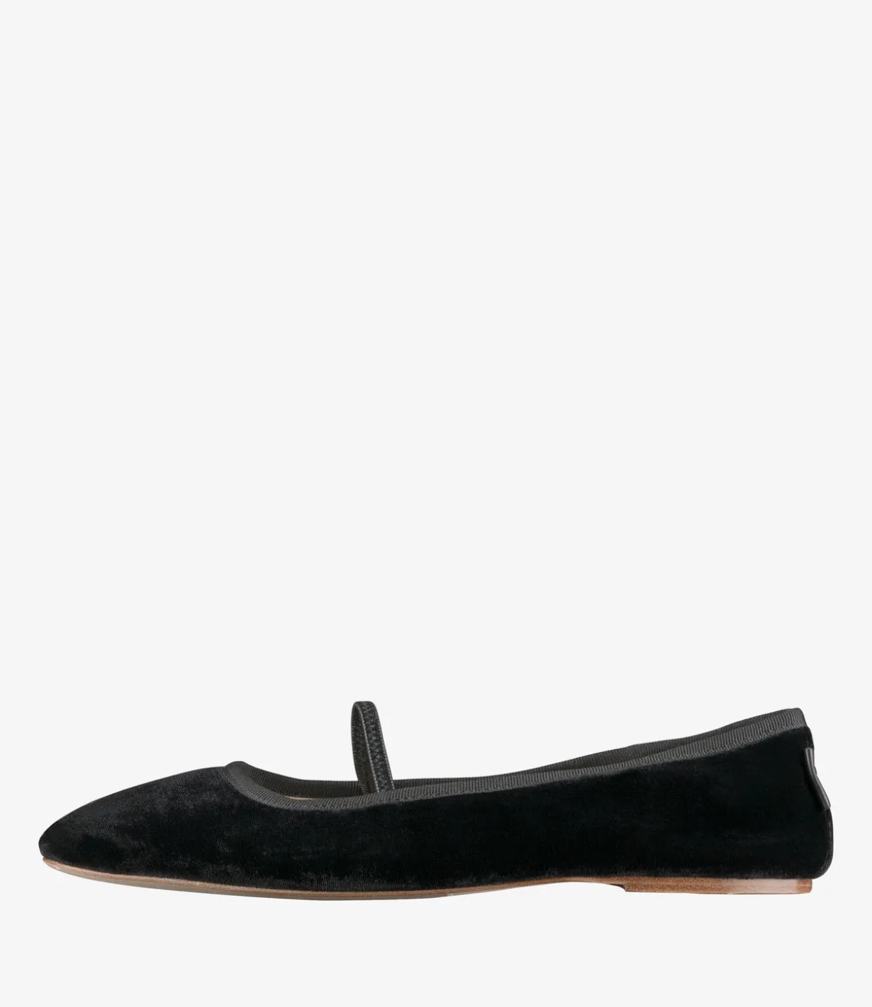 Swan ballet flats