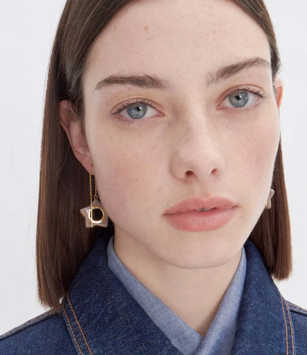 u00c9toile pendant earrings